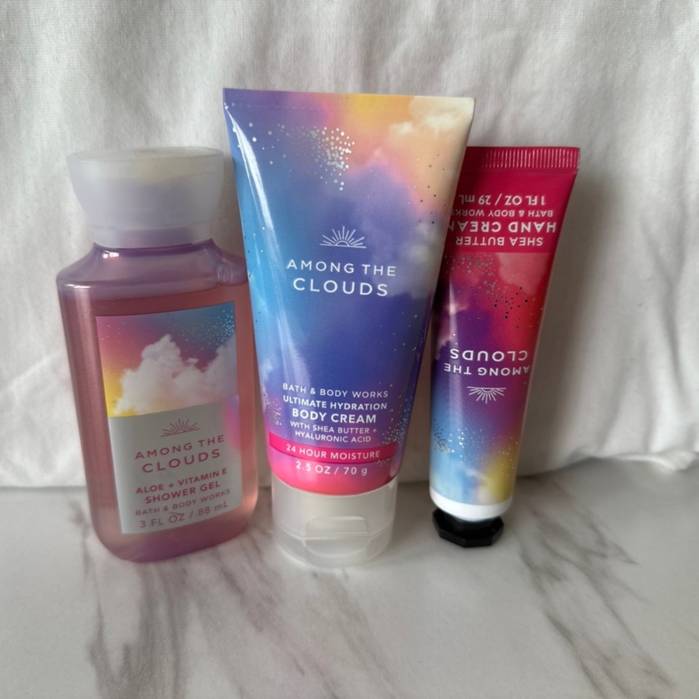Bath & Body Works Among the Clouds mini gift set